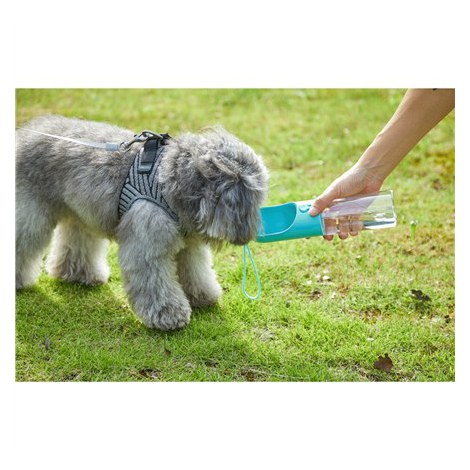 PETKIT | Wiecznie słodka podróż | Butelka dla zwierząt | Pojemność 0,4 L | Materiał BioCleanAct i Tritan (bez BPA) | Niebieski - 3